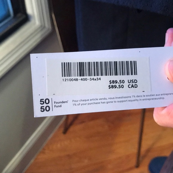 Frank & Oak textured trousers navy 34/34 - Picture 6 of 8